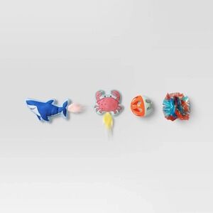 Sun Squad™ Shark Cat Ball‎ Plush Toy Set 4pcs